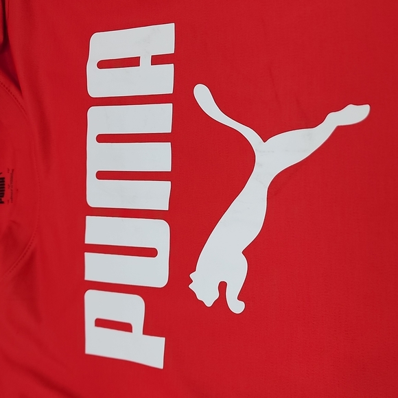 PUMA T-SHIRT "HIGH RISK ROUGE" COLOR - Picture 6 of 11